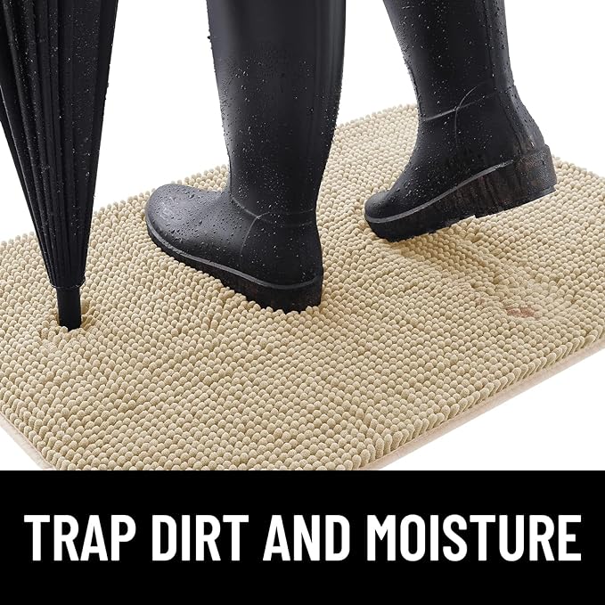 Famjunction™ Dog Door Mat for Muddy Paws