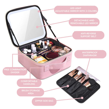 Famjunction™ LED Makeup Bag